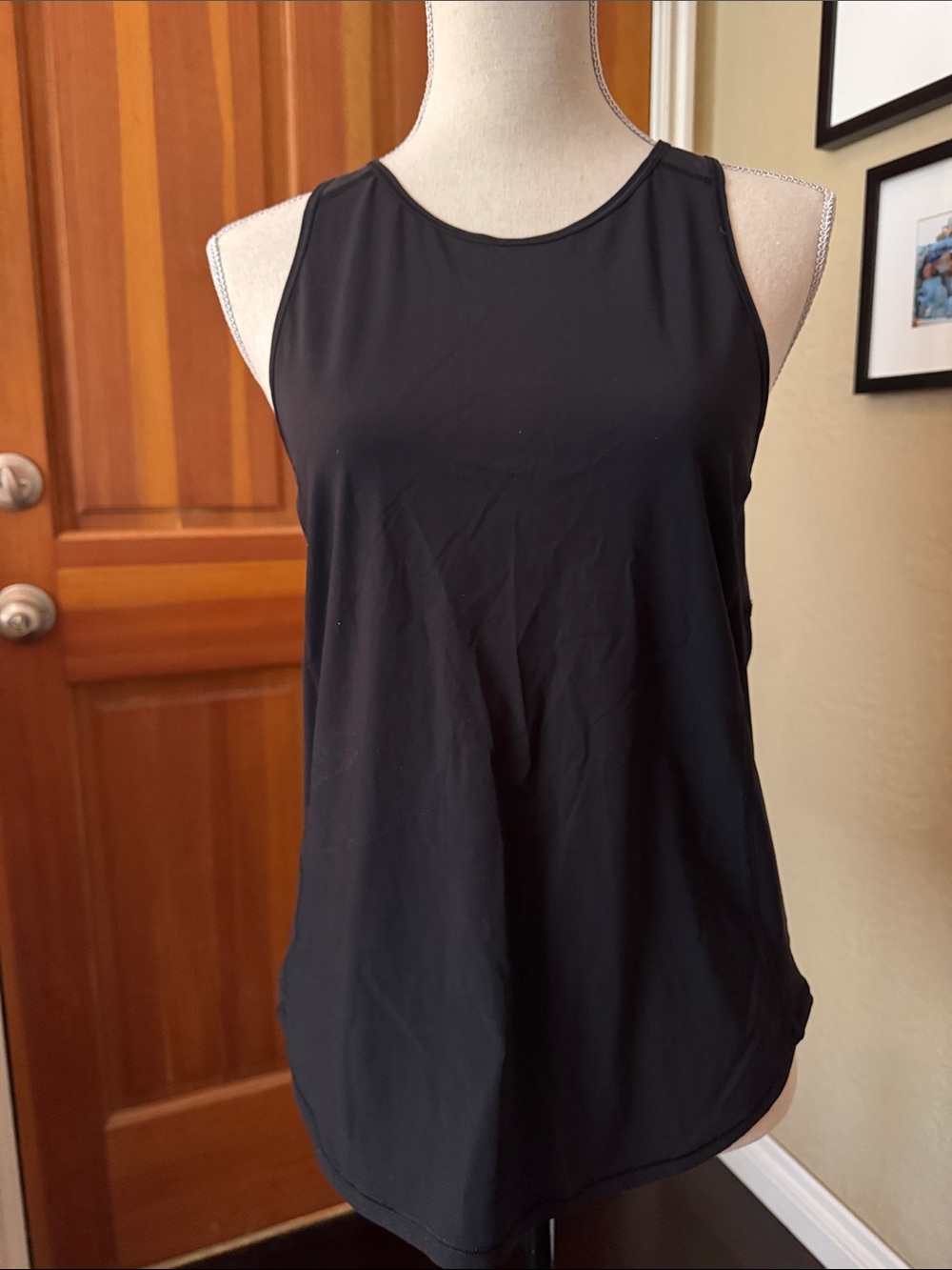 Lululemon Black Tank Top Size 6